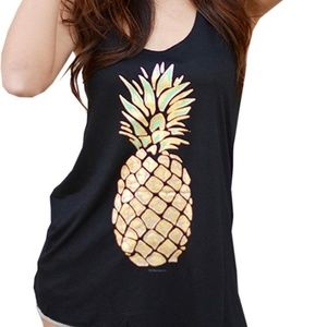 Women's Pineapple Tank Top